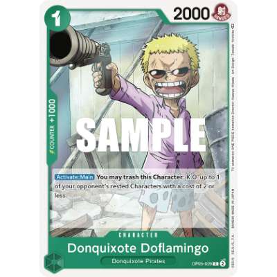 Carte One Piece Donquixote Doflamingo OP05-028 C Awakening Of The New Era Neuf EN LorenZone