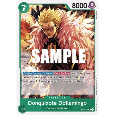Carte One Piece Donquixote Doflamingo OP05-029 UC Awakening Of The New Era Neuf EN LorenZone