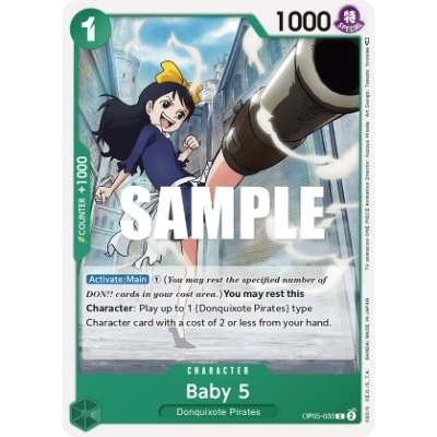 Carte One Piece Baby 5 OP05-033 C Awakening Of The New Era Neuf EN LorenZone