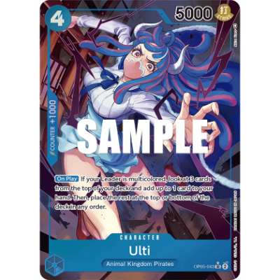 Carte One Piece Ulti V2 OP05-043 SR Awakening Of The New Era Neuf EN LorenZone