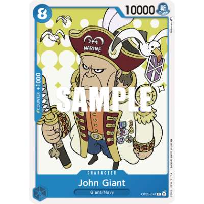 Carte One Piece John Giant OP05-044 C Awakening Of The New Era Neuf EN LorenZone