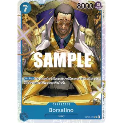 Carte One Piece Borsalino V1 OP05-051 SR Awakening Of The New Era Neuf EN LorenZone