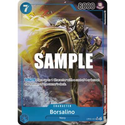 Carte One Piece Borsalino V2 OP05-051 SR Awakening Of The New Era Neuf EN LorenZone