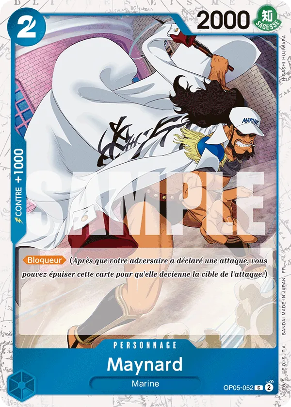 Carte One Piece OP05-052 Maynard V2 | LorenZone