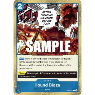 Carte One Piece Hound Blaze OP05-057 R Awakening Of The New Era Neuf EN LorenZone
