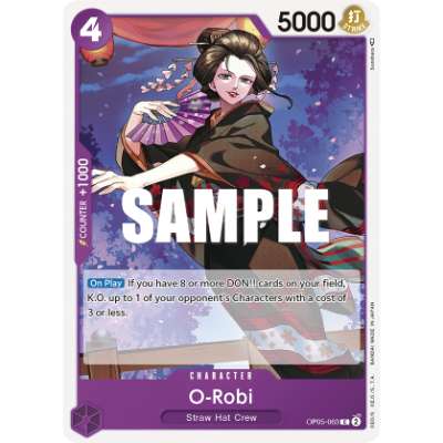 Carte One Piece O-Robi OP05-063 C Awakening Of The New Era Neuf EN LorenZone