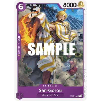 Carte One Piece San-Gorou OP05-065 C Awakening Of The New Era Neuf EN LorenZone