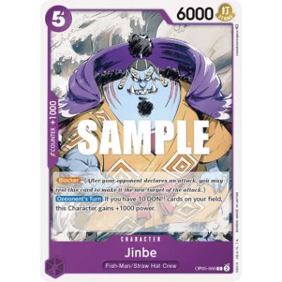 Carte One Piece Jinbe OP05-066 C Awakening Of The New Era Neuf EN LorenZone