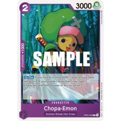 Carte One Piece Chopa-Emon OP05-068 C Awakening Of The New Era Neuf EN LorenZone