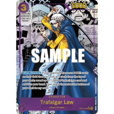 Carte One Piece Trafalgar Law V3 OP05-069 SR Awakening Of The New Era Neuf EN LorenZone