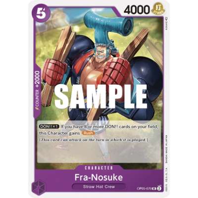 Carte One Piece Fra-Nosuke OP05-070 UC Awakening Of The New Era Neuf EN LorenZone