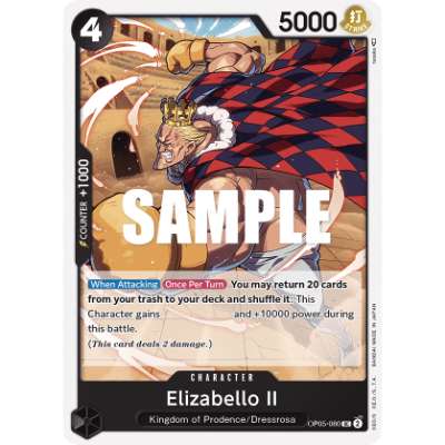 Carte One Piece Elizabello II OP05-080 UC Awakening Of The New Era Neuf EN LorenZone