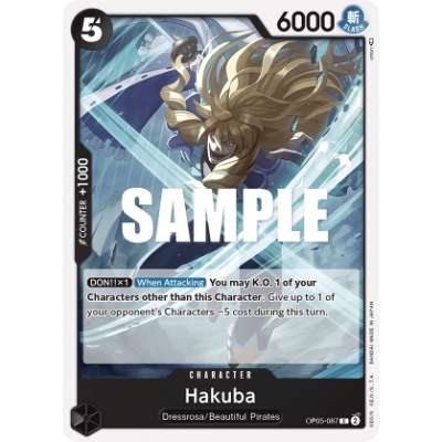 Carte One Piece Hakuba OP05-087 C Awakening Of The New Era Neuf EN LorenZone