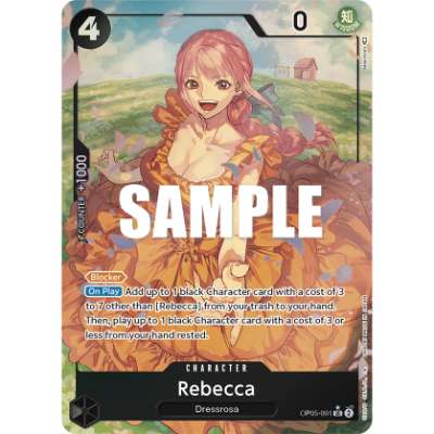 Carte One Piece Rebecca V2 OP05-091 SR Awakening Of The New Era Neuf EN LorenZone