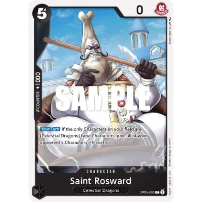 Carte One Piece Saint Rosward OP05-092 C Awakening Of The New Era Neuf EN LorenZone