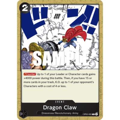 Carte One Piece Dragon Claw OP05-095 C Awakening Of The New Era Neuf EN LorenZone