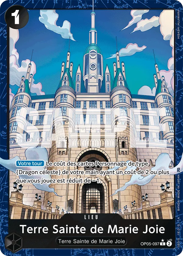 Carte One Piece OP05-097 Terre Sainte de Marie Joie V3 | LorenZone