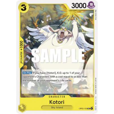 Carte One Piece Kotori OP05-103 UC Awakening Of The New Era Neuf EN LorenZone