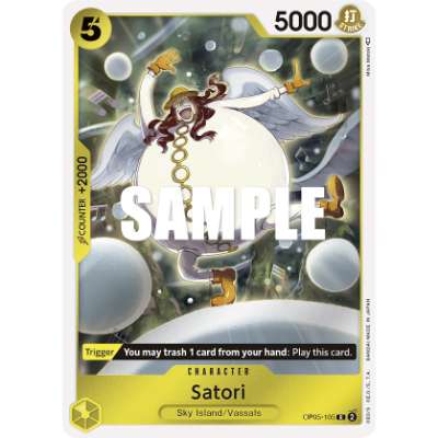 Carte One Piece Satori OP05-105 R Awakening Of The New Era Neuf EN LorenZone