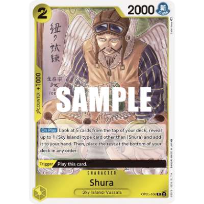 Carte One Piece Shura OP05-106 R Awakening Of The New Era Neuf EN LorenZone
