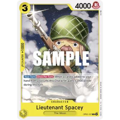 Carte One Piece Lieutenant Spacey OP05-107 C Awakening Of The New Era Neuf EN LorenZone
