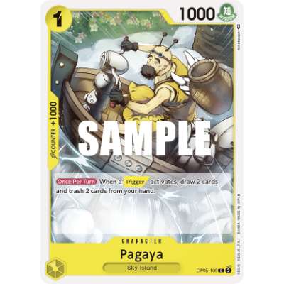 Carte One Piece Pagaya OP05-109 C Awakening Of The New Era Neuf EN LorenZone