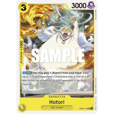 Carte One Piece Hotori OP05-111 UC Awakening Of The New Era Neuf EN LorenZone