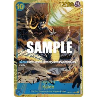 Carte One Piece Kaido V1 OP05-118 SEC Awakening Of The New Era Neuf EN LorenZone