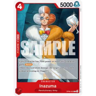 Carte One Piece Inazuma OP06-002 C Wings Of The Captain Neuf EN LorenZone