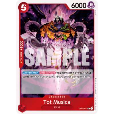 Carte One Piece Tot Musica OP06-011 R Wings Of The Captain Neuf EN LorenZone