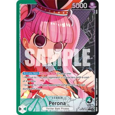 Carte One Piece Perona V2 OP06-021 L Wings Of The Captain Neuf EN LorenZone