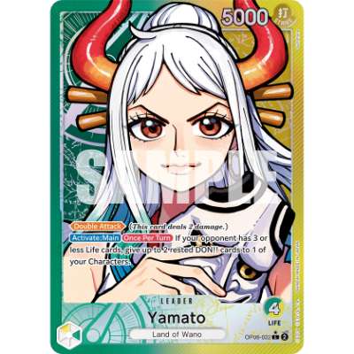 Carte One Piece Yamato V2 OP06-022 L Wings Of The Captain Neuf EN LorenZone