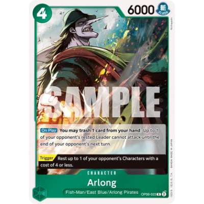 Carte One Piece Arlong OP06-023 R Wings Of The Captain Neuf EN LorenZone