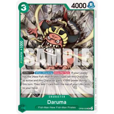Carte One Piece Daruma OP06-029 UC Wings Of The Captain Neuf EN LorenZone