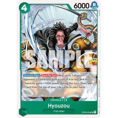 Carte One Piece Hyouzou OP06-034 UC Wings Of The Captain Neuf EN LorenZone