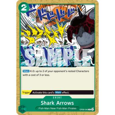 Carte One Piece Shark Arrows OP06-040 C Wings Of The Captain Neuf EN LorenZone