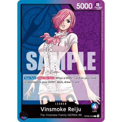 Carte One Piece Vinsmoke Reiju V1 OP06-042 L Wings Of The Captain Neuf EN LorenZone