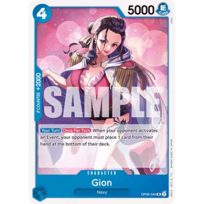 Carte One Piece Gion OP06-044 UC Wings Of The Captain Neuf EN LorenZone