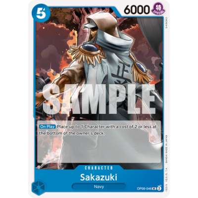 Carte One Piece Sakazuki OP06-046 UC Wings Of The Captain Neuf EN LorenZone