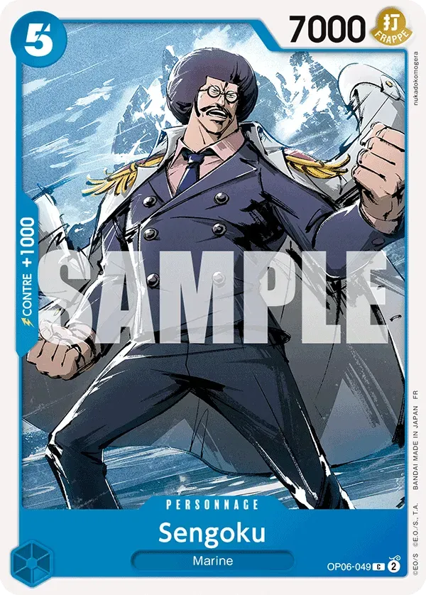 Carte One Piece Sengoku V1 - PRB02 - FR OP06-049 Commune The Best Vol.2 Neuf FR LorenZone