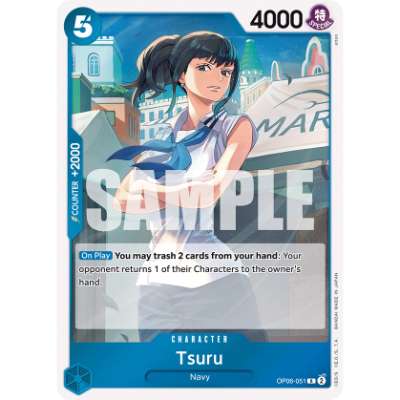 Carte One Piece Tsuru OP06-051 R Wings Of The Captain Neuf EN LorenZone