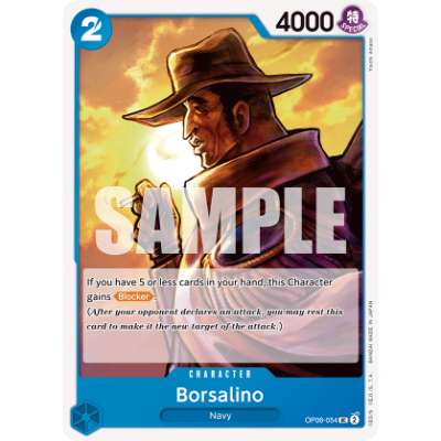 Carte One Piece Borsalino OP06-054 UC Wings Of The Captain Neuf EN LorenZone