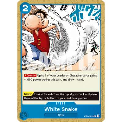 Carte One Piece White Snake OP06-059 UC Wings Of The Captain Neuf EN LorenZone