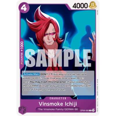 Carte One Piece Vinsmoke Ichiji OP06-060 C Wings Of The Captain Neuf EN LorenZone