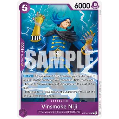 Carte One Piece Vinsmoke Niji OP06-065 R Wings Of The Captain Neuf EN LorenZone