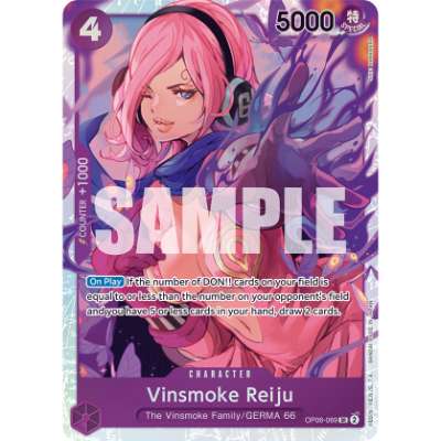 Carte One Piece Vinsmoke Reiju V1 OP06-069 SR Wings Of The Captain Neuf EN LorenZone