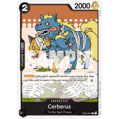 Carte One Piece Cerberus OP06-087 C Wings Of The Captain Neuf EN LorenZone