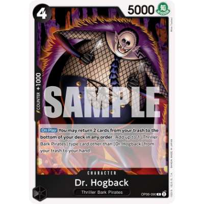 Carte One Piece Dr. Hogback OP06-090 R Wings Of The Captain Neuf EN LorenZone