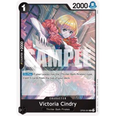 Carte One Piece Victoria Cindry OP06-091 UC Wings Of The Captain Neuf EN LorenZone