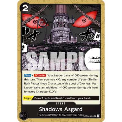 Carte One Piece Shadows Asgard OP06-095 UC Wings Of The Captain Neuf EN LorenZone